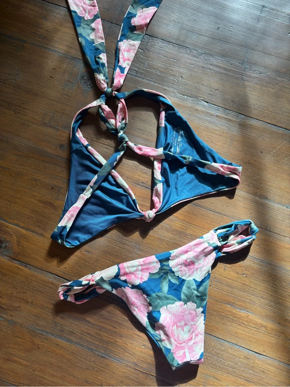 Frankie’s bikinis floral bikini set